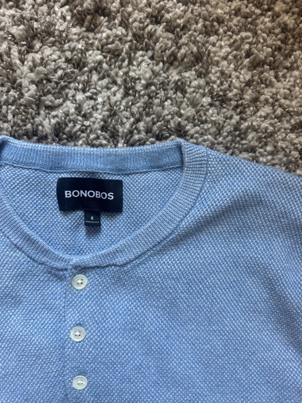 Bonobos Men Long Sleeve Sweater